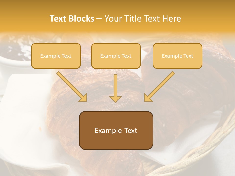 Saucer Fruit Jam Eating PowerPoint Template