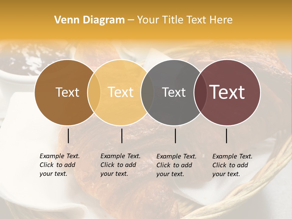 Saucer Fruit Jam Eating PowerPoint Template