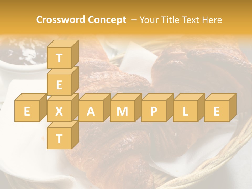 Saucer Fruit Jam Eating PowerPoint Template