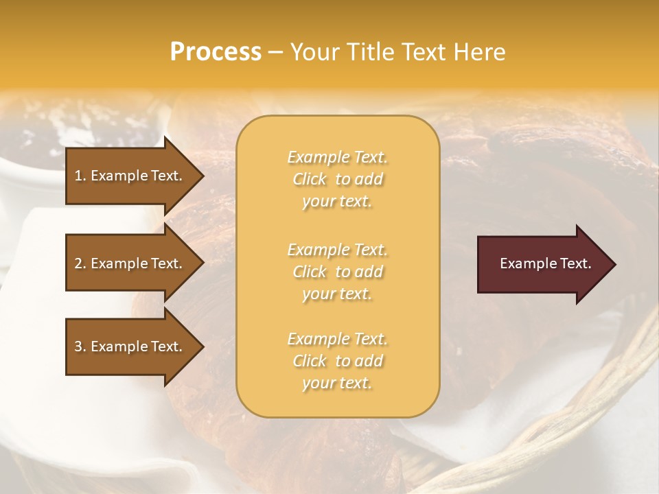 Saucer Fruit Jam Eating PowerPoint Template