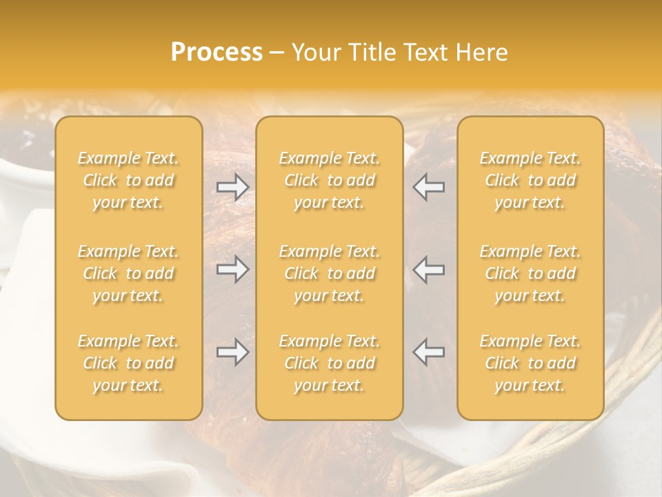 Saucer Fruit Jam Eating PowerPoint Template