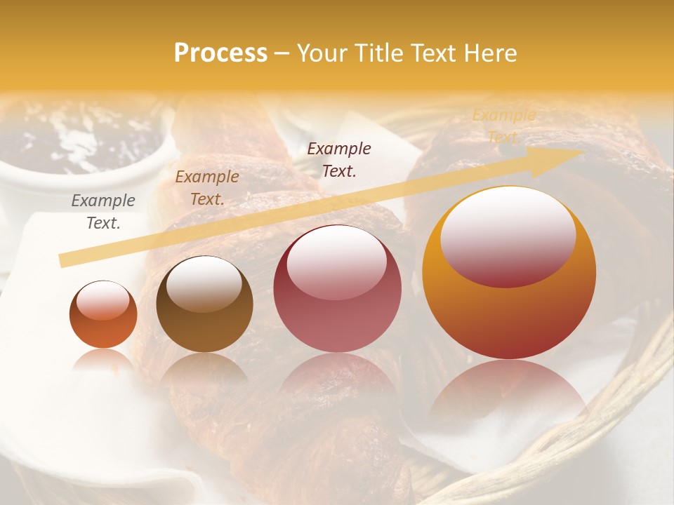 Saucer Fruit Jam Eating PowerPoint Template
