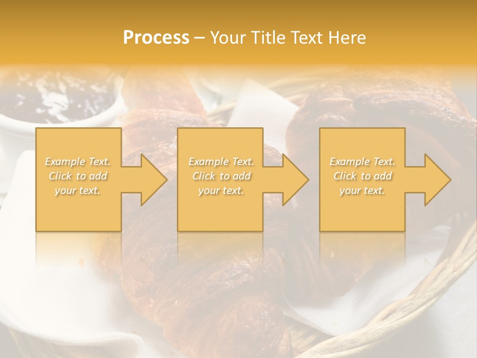 Saucer Fruit Jam Eating PowerPoint Template