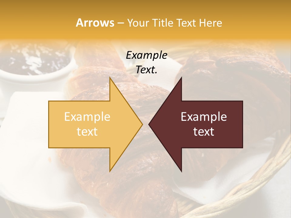 Saucer Fruit Jam Eating PowerPoint Template