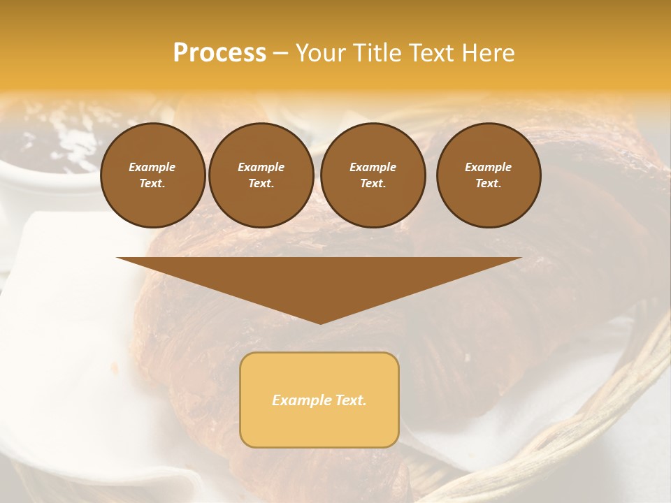Saucer Fruit Jam Eating PowerPoint Template