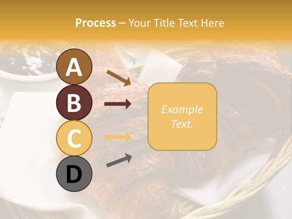 Saucer Fruit Jam Eating PowerPoint Template