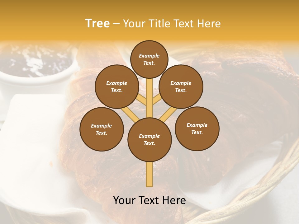 Saucer Fruit Jam Eating PowerPoint Template