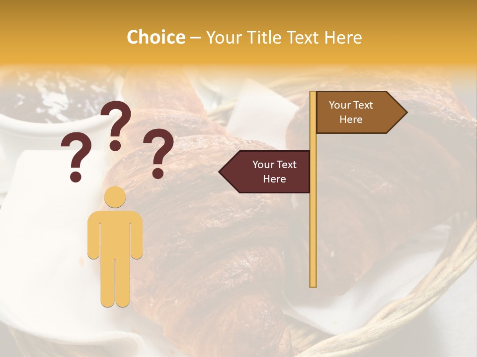 Saucer Fruit Jam Eating PowerPoint Template