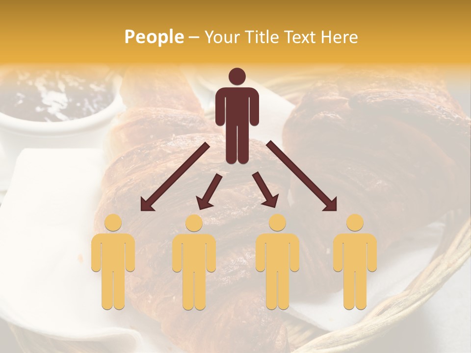 Saucer Fruit Jam Eating PowerPoint Template