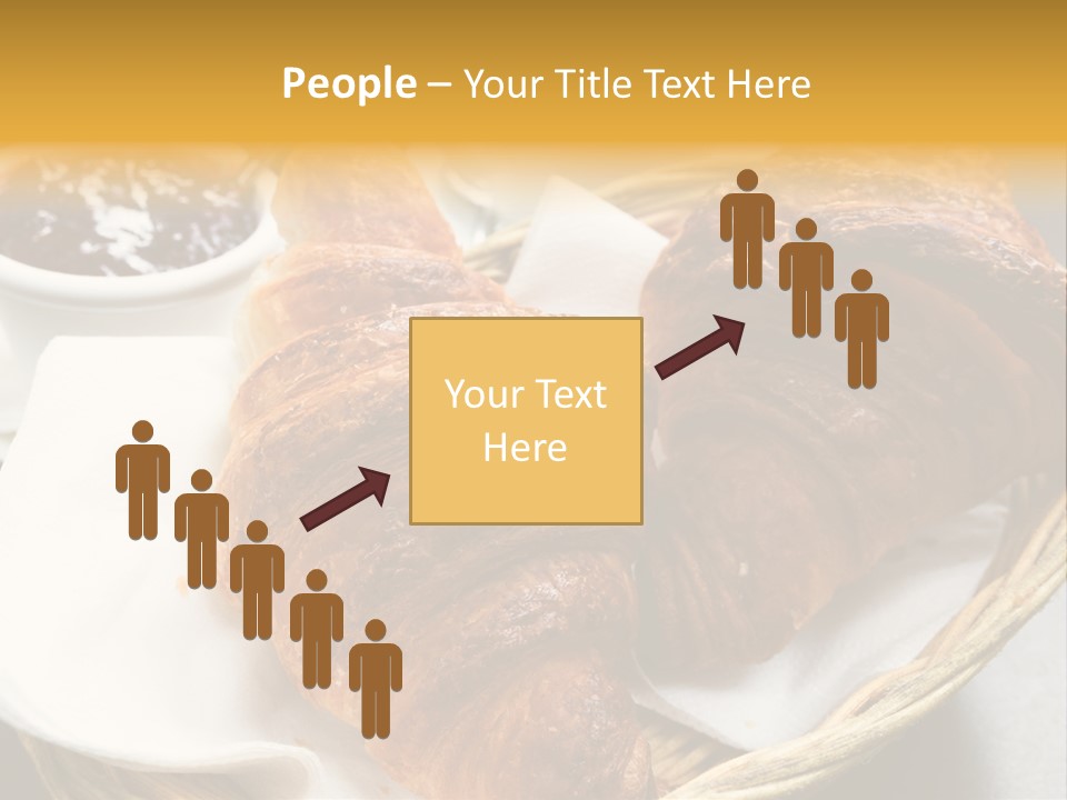 Saucer Fruit Jam Eating PowerPoint Template