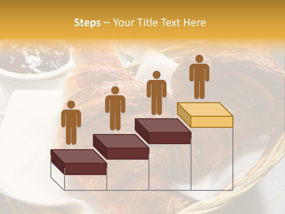 Saucer Fruit Jam Eating PowerPoint Template