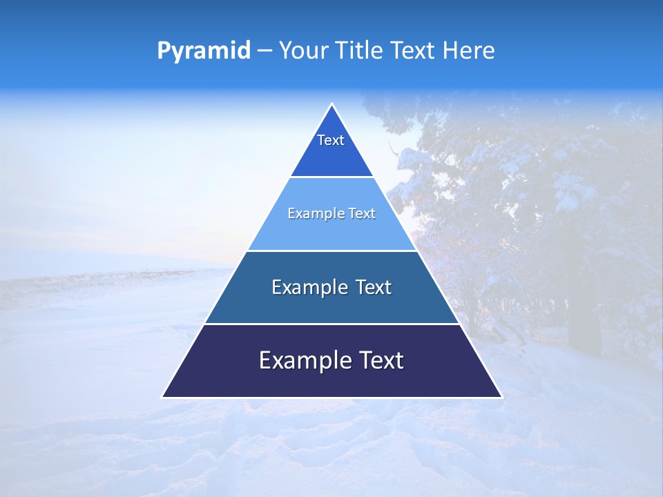 Freeze Blue Nobody PowerPoint Template