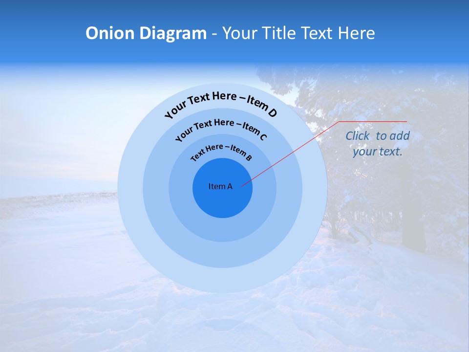 Freeze Blue Nobody PowerPoint Template