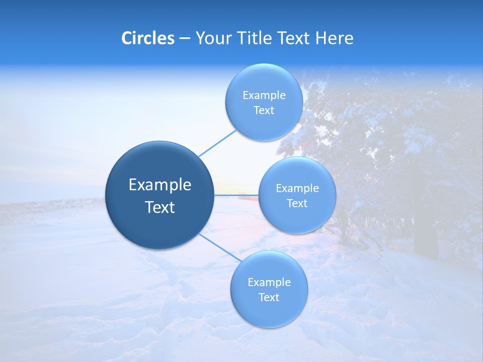 Freeze Blue Nobody PowerPoint Template