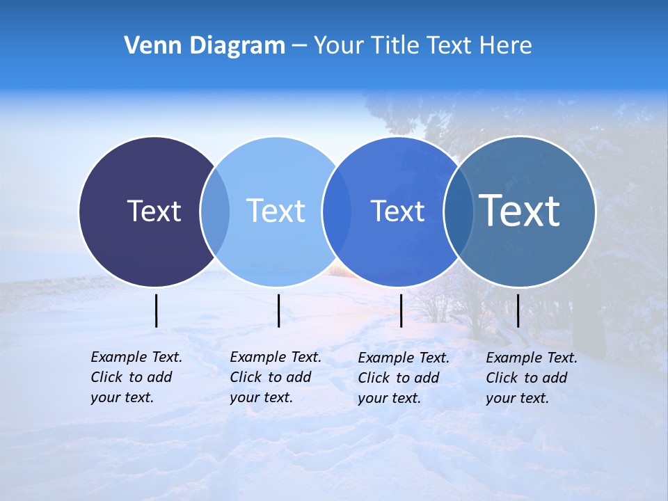 Freeze Blue Nobody PowerPoint Template