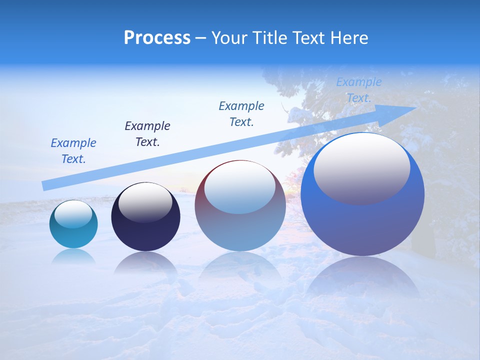 Freeze Blue Nobody PowerPoint Template