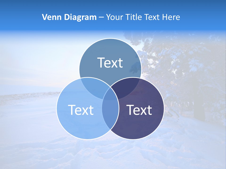 Freeze Blue Nobody PowerPoint Template