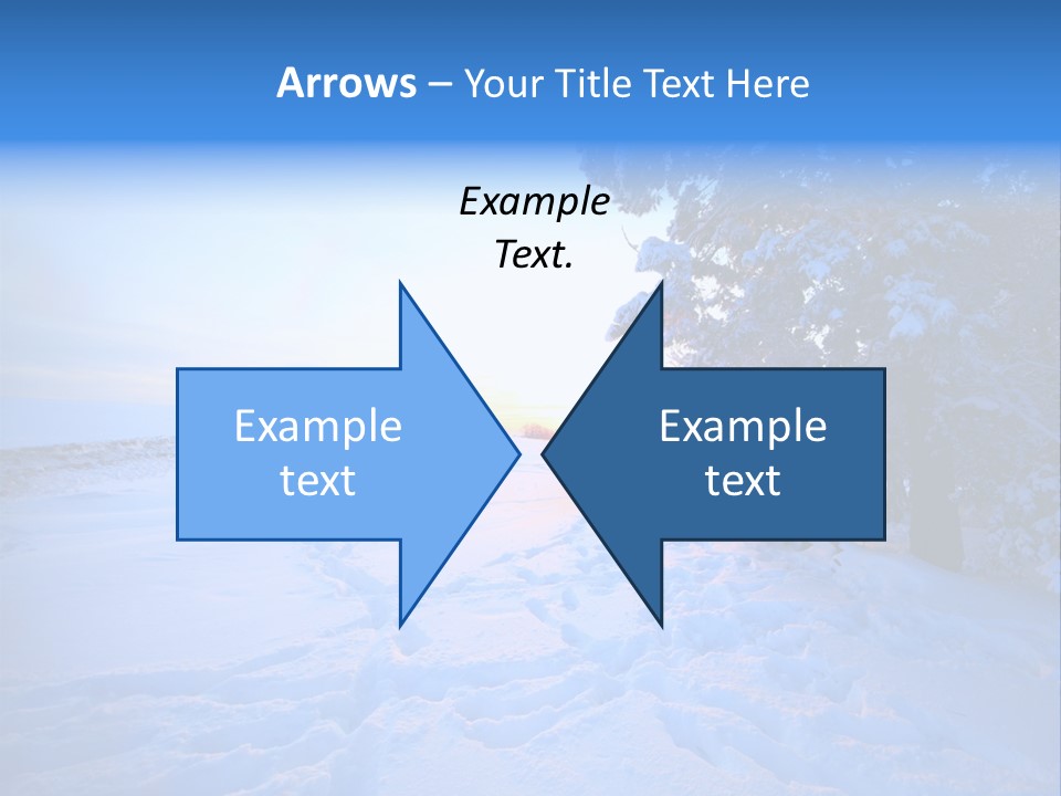 Freeze Blue Nobody PowerPoint Template