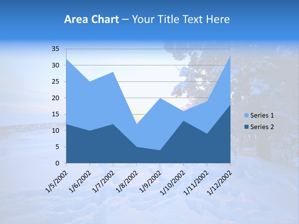 Freeze Blue Nobody PowerPoint Template