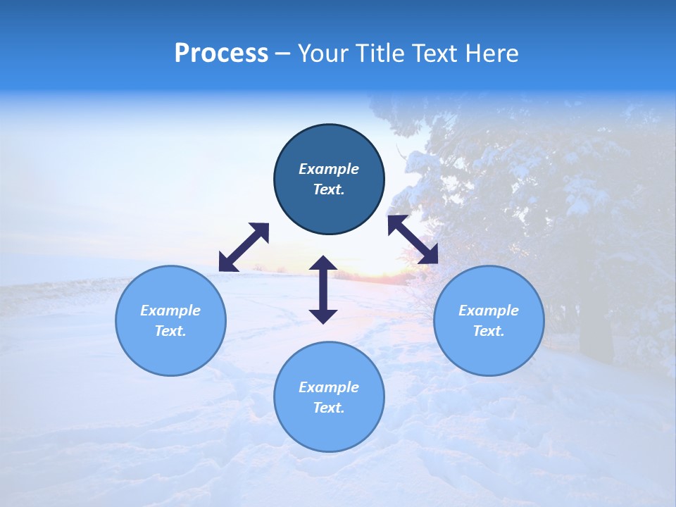 Freeze Blue Nobody PowerPoint Template