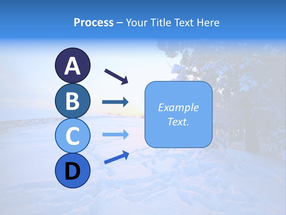 Freeze Blue Nobody PowerPoint Template