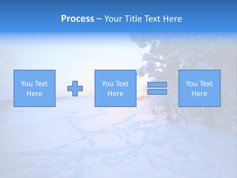 Freeze Blue Nobody PowerPoint Template