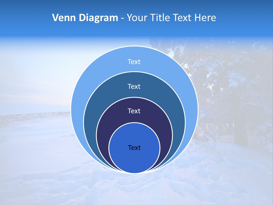 Freeze Blue Nobody PowerPoint Template