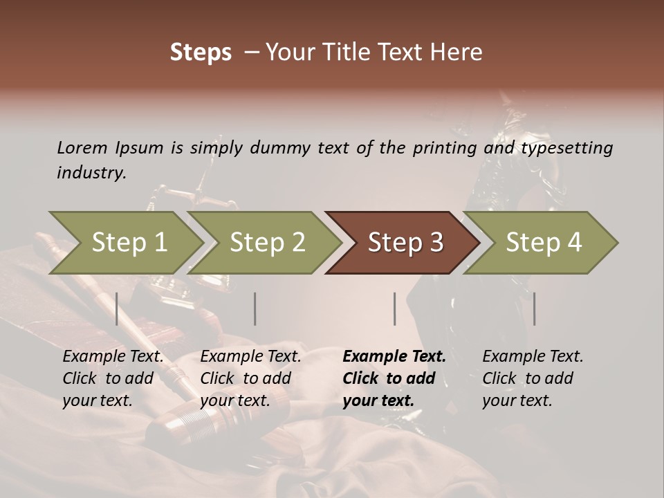 Technology Homework Dark Hair PowerPoint Template