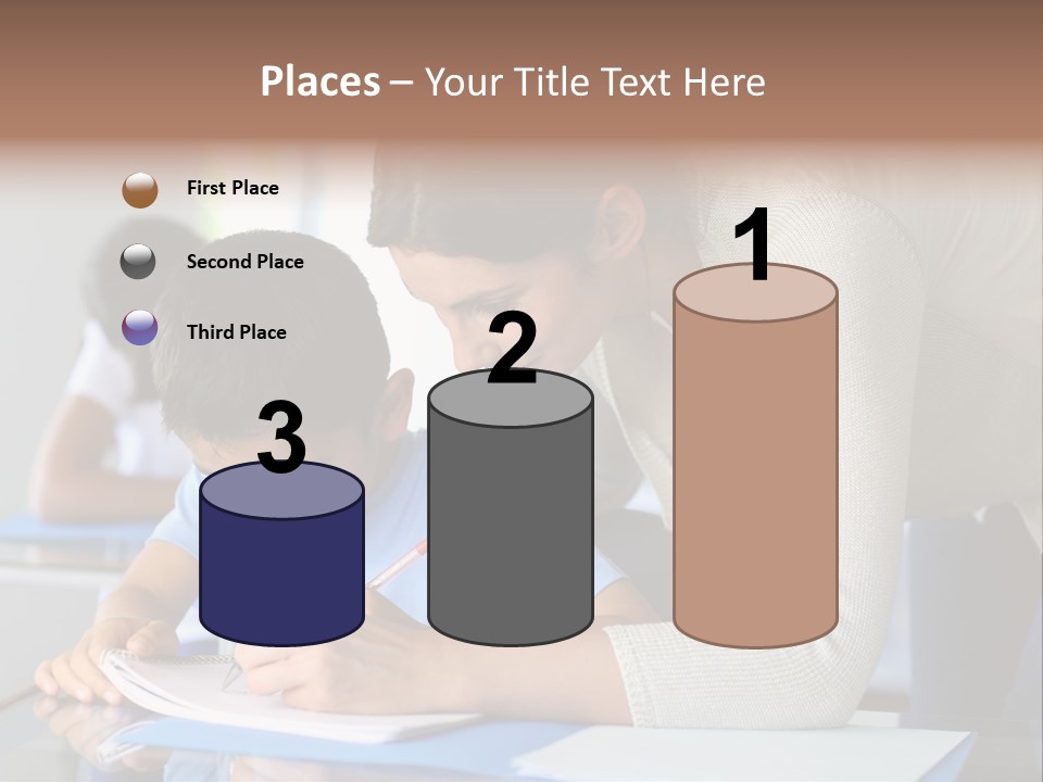 Writing Teaching Year Old PowerPoint Template