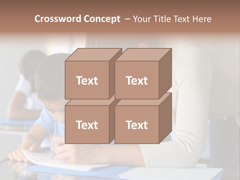 Writing Teaching Year Old PowerPoint Template