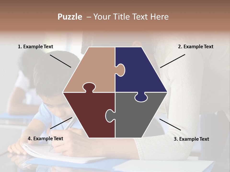 Writing Teaching Year Old PowerPoint Template