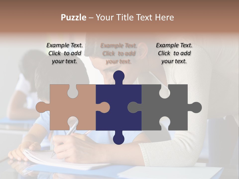 Writing Teaching Year Old PowerPoint Template