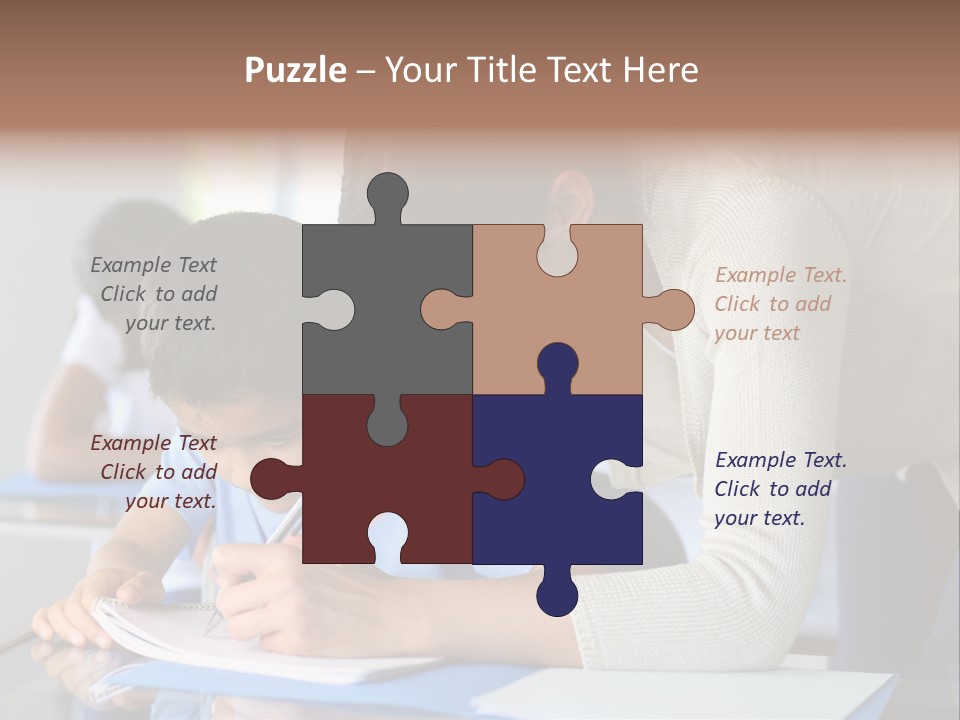 Writing Teaching Year Old PowerPoint Template