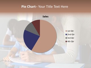 Writing Teaching Year Old PowerPoint Template