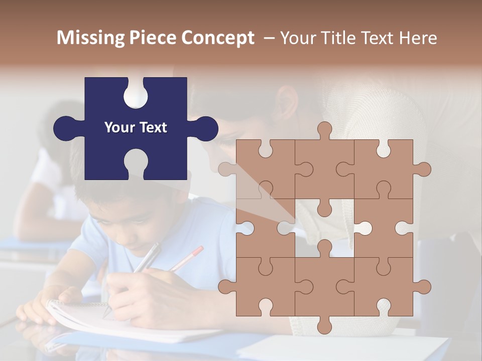 Writing Teaching Year Old PowerPoint Template