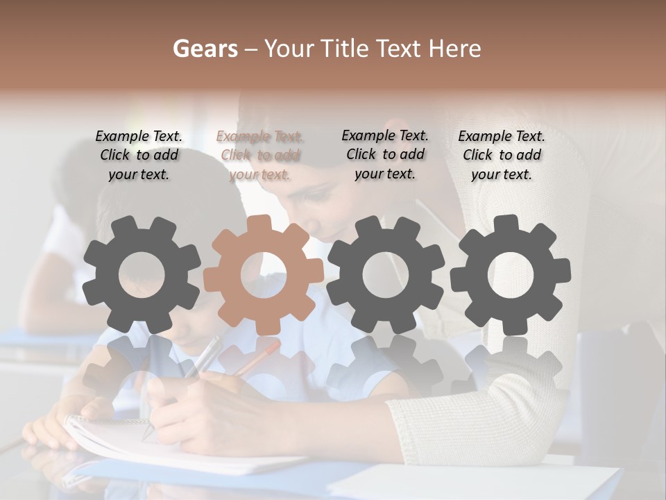 Writing Teaching Year Old PowerPoint Template