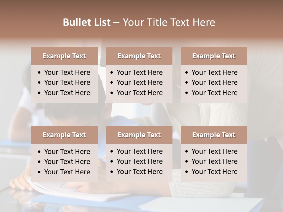 Writing Teaching Year Old PowerPoint Template