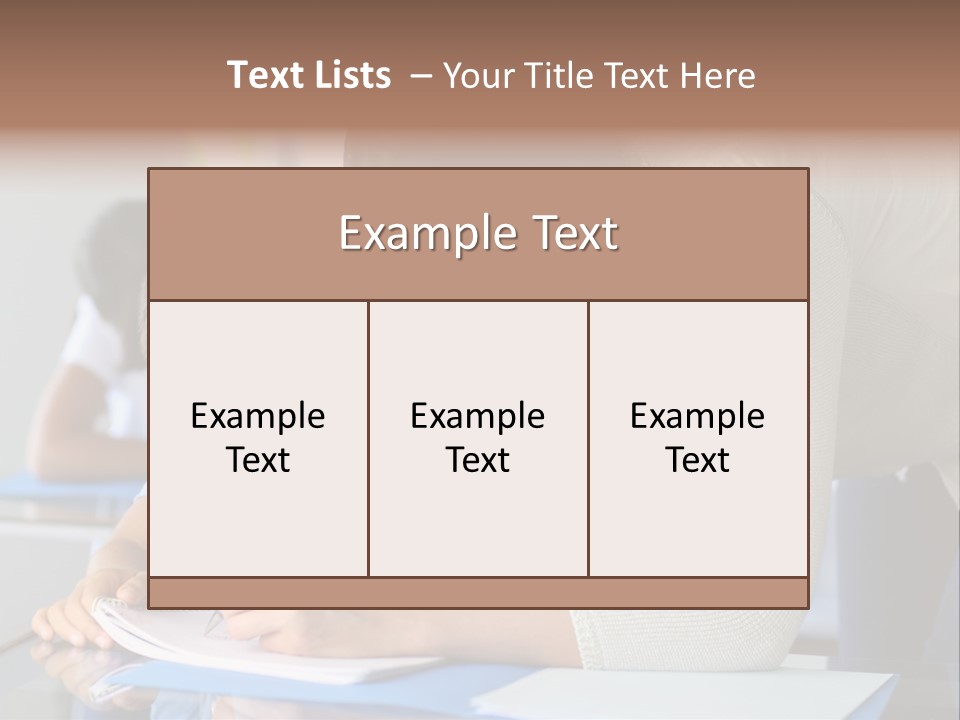 Writing Teaching Year Old PowerPoint Template