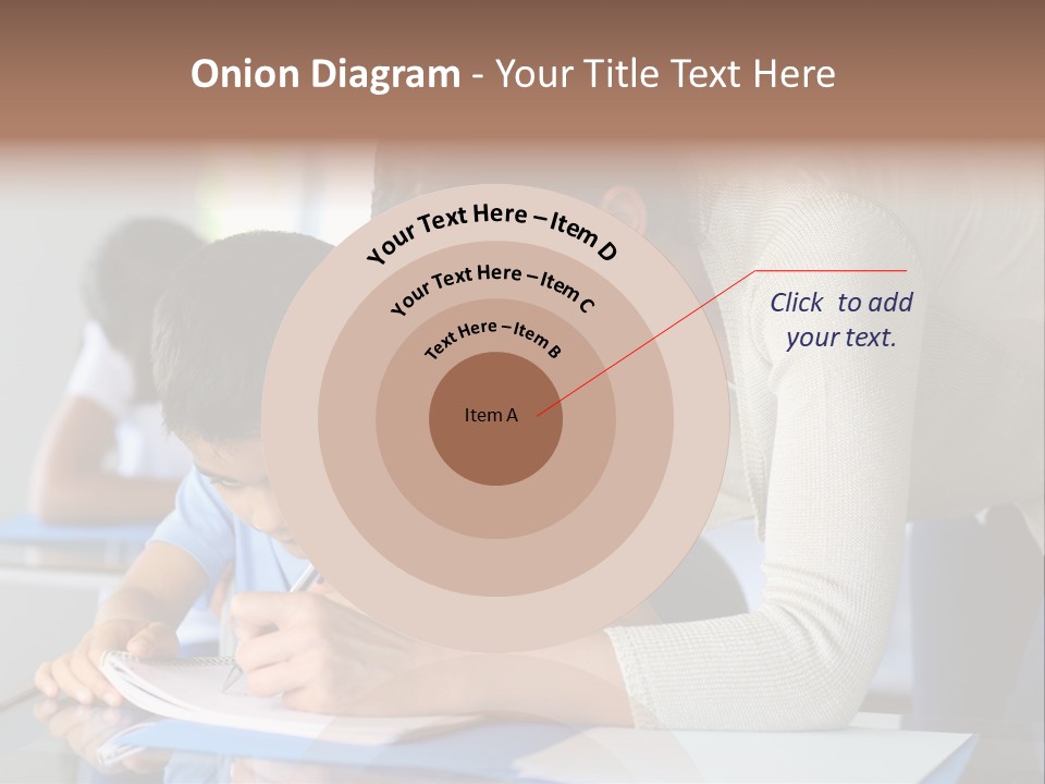 Writing Teaching Year Old PowerPoint Template