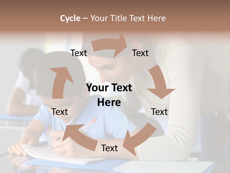 Writing Teaching Year Old PowerPoint Template