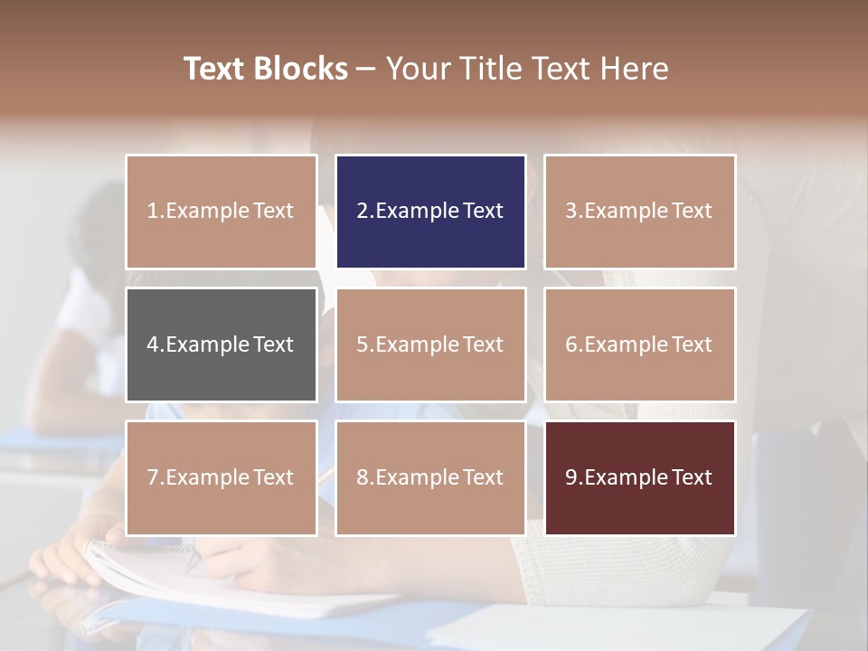 Writing Teaching Year Old PowerPoint Template