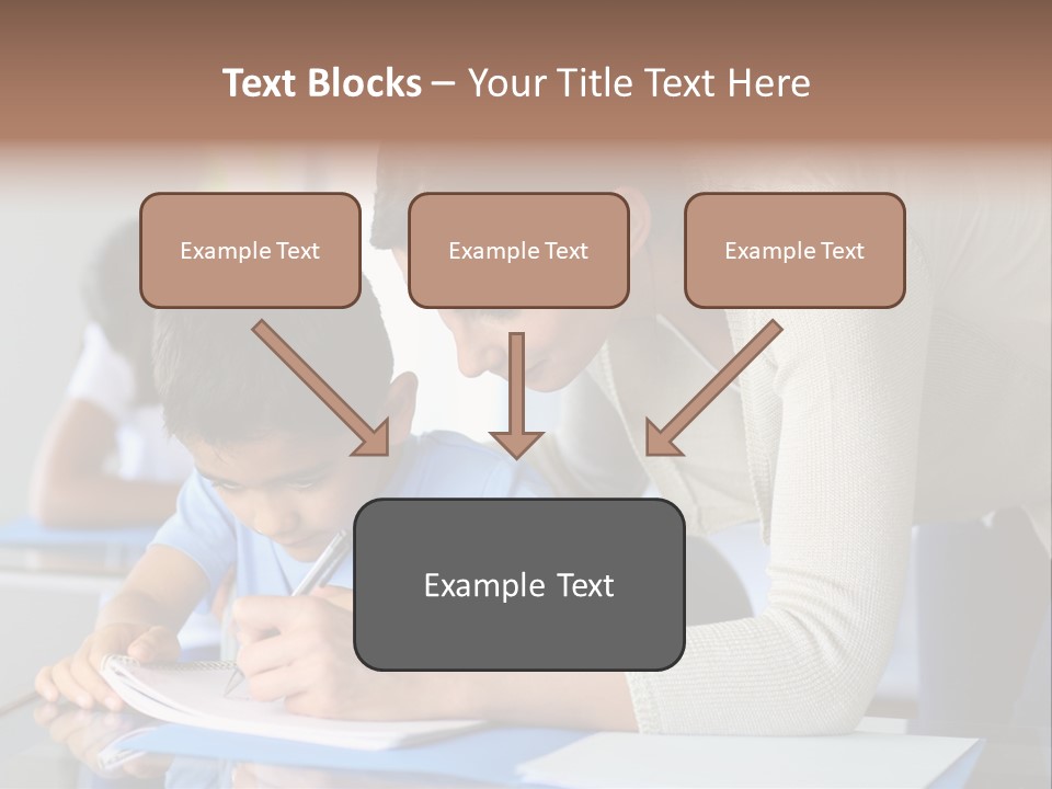Writing Teaching Year Old PowerPoint Template