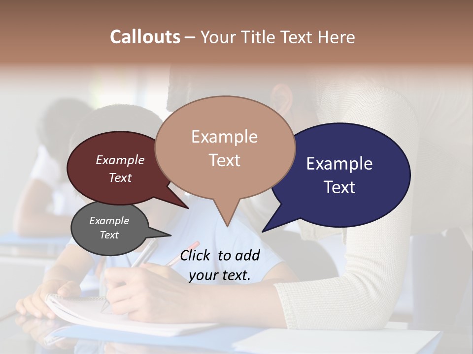 Writing Teaching Year Old PowerPoint Template