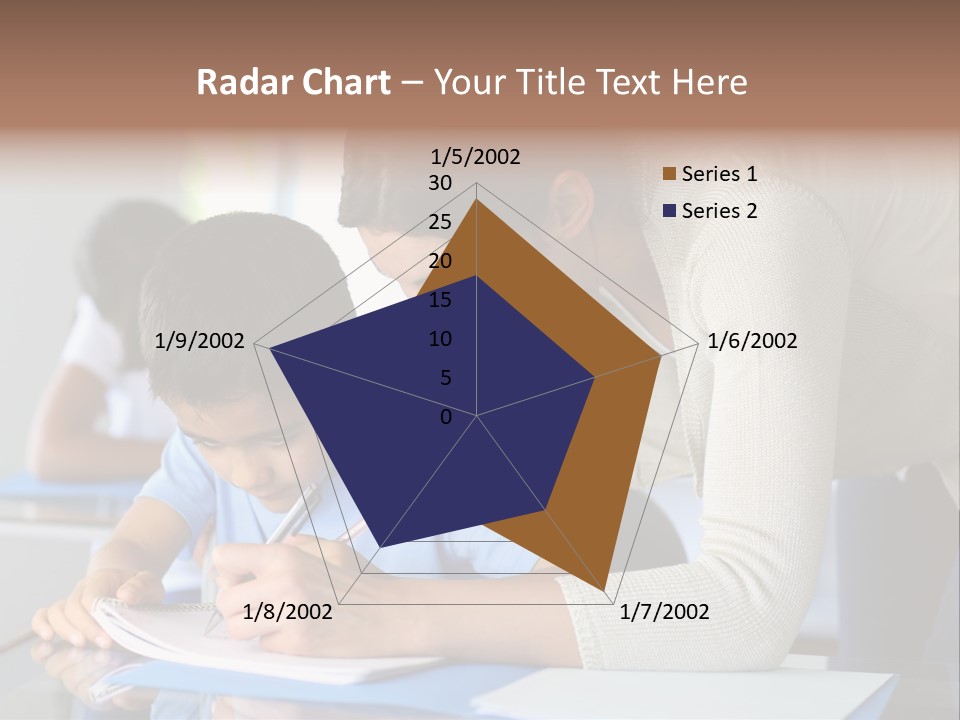 Writing Teaching Year Old PowerPoint Template