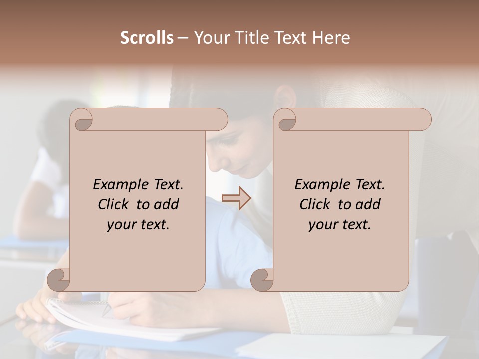 Writing Teaching Year Old PowerPoint Template