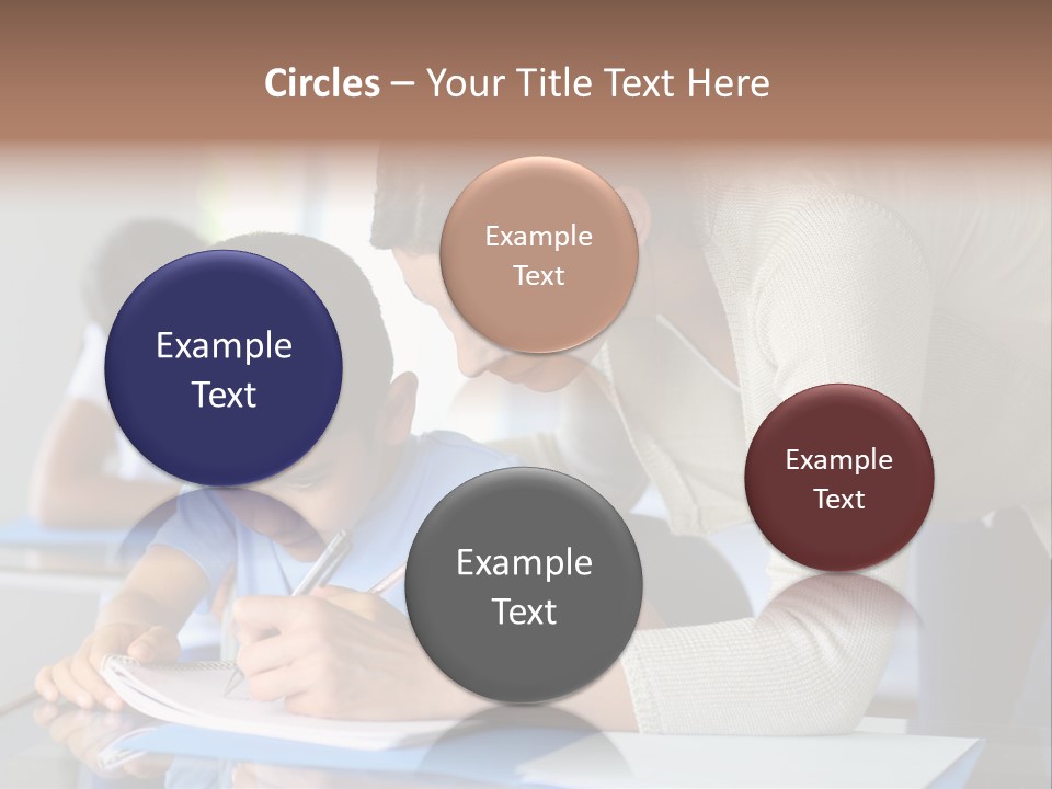 Writing Teaching Year Old PowerPoint Template