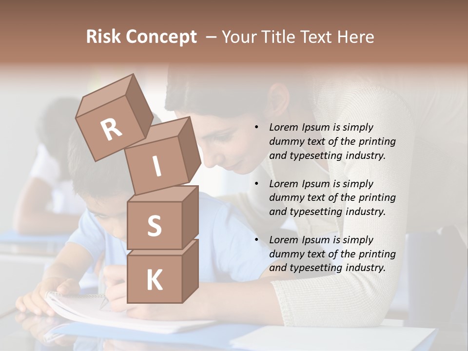 Writing Teaching Year Old PowerPoint Template