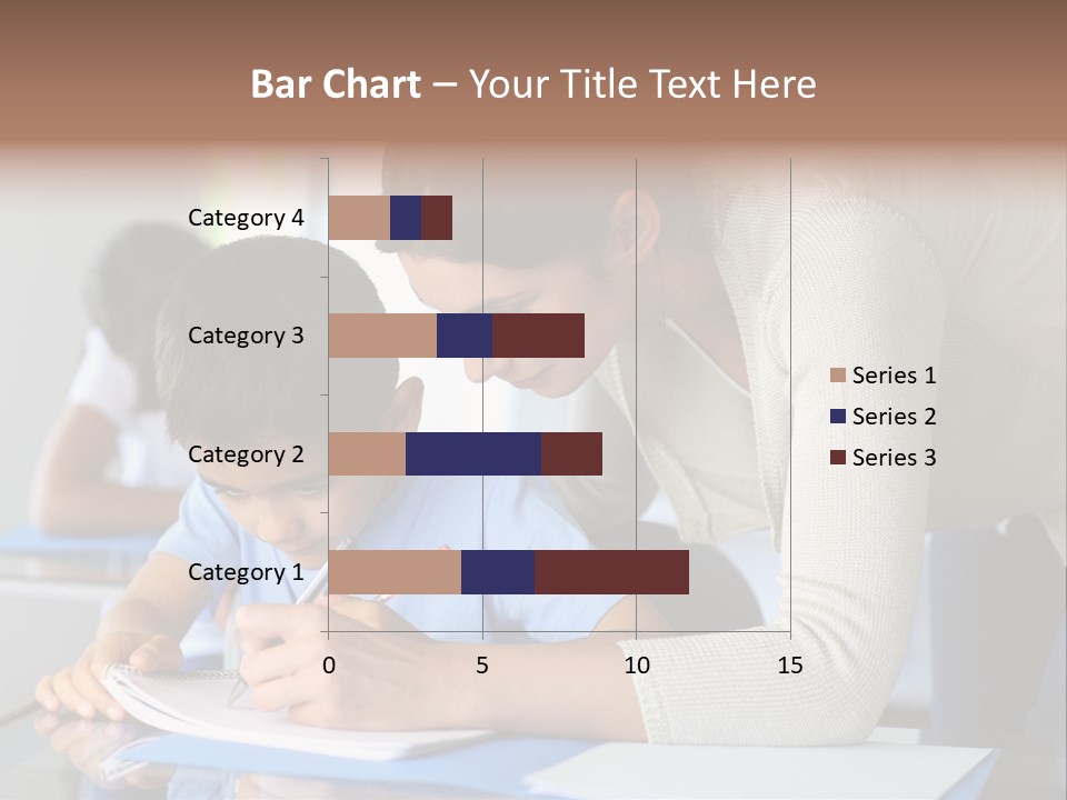 Writing Teaching Year Old PowerPoint Template