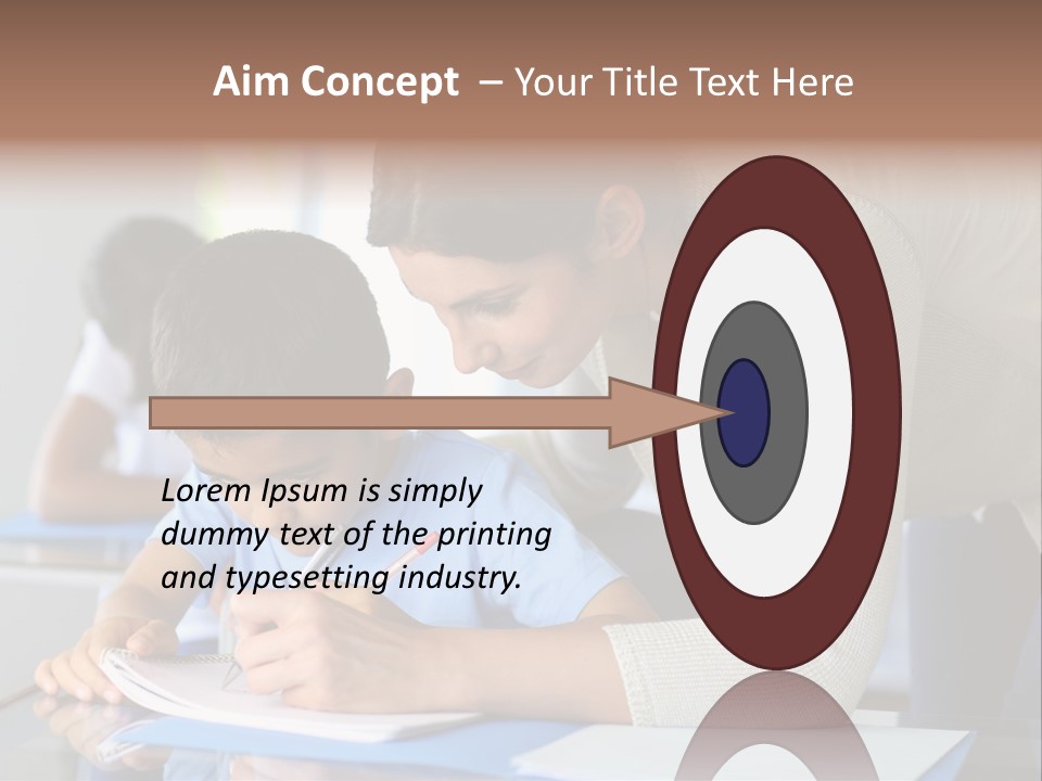 Writing Teaching Year Old PowerPoint Template