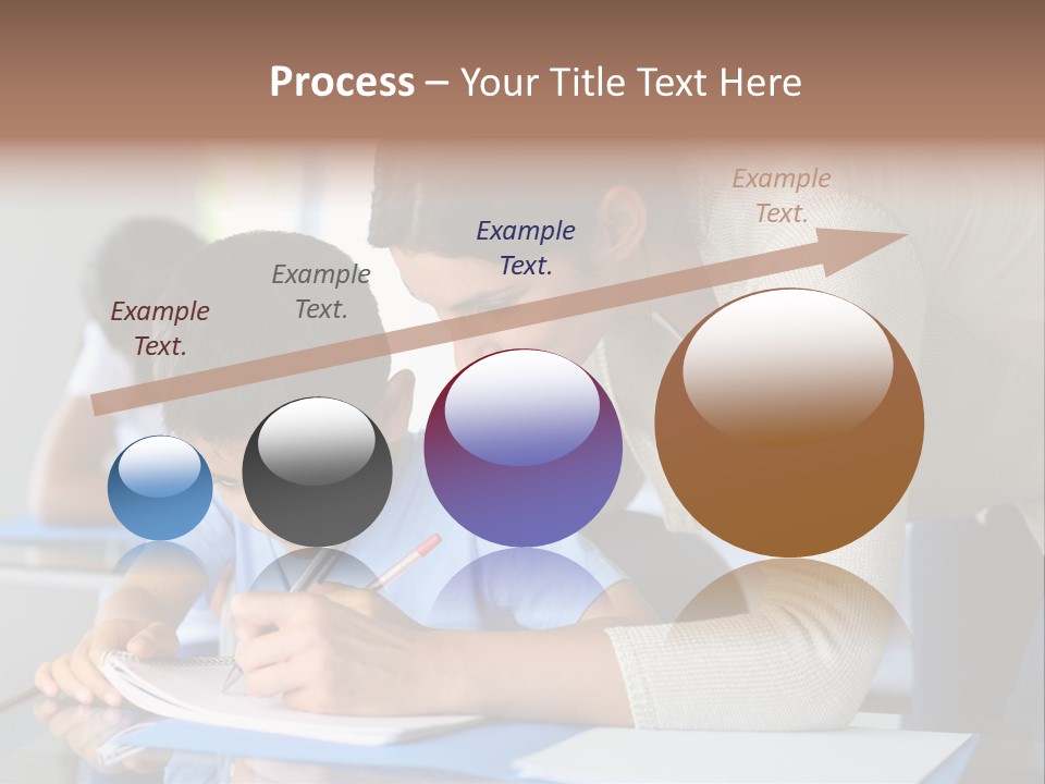Writing Teaching Year Old PowerPoint Template